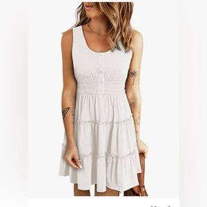 NWT white sundress